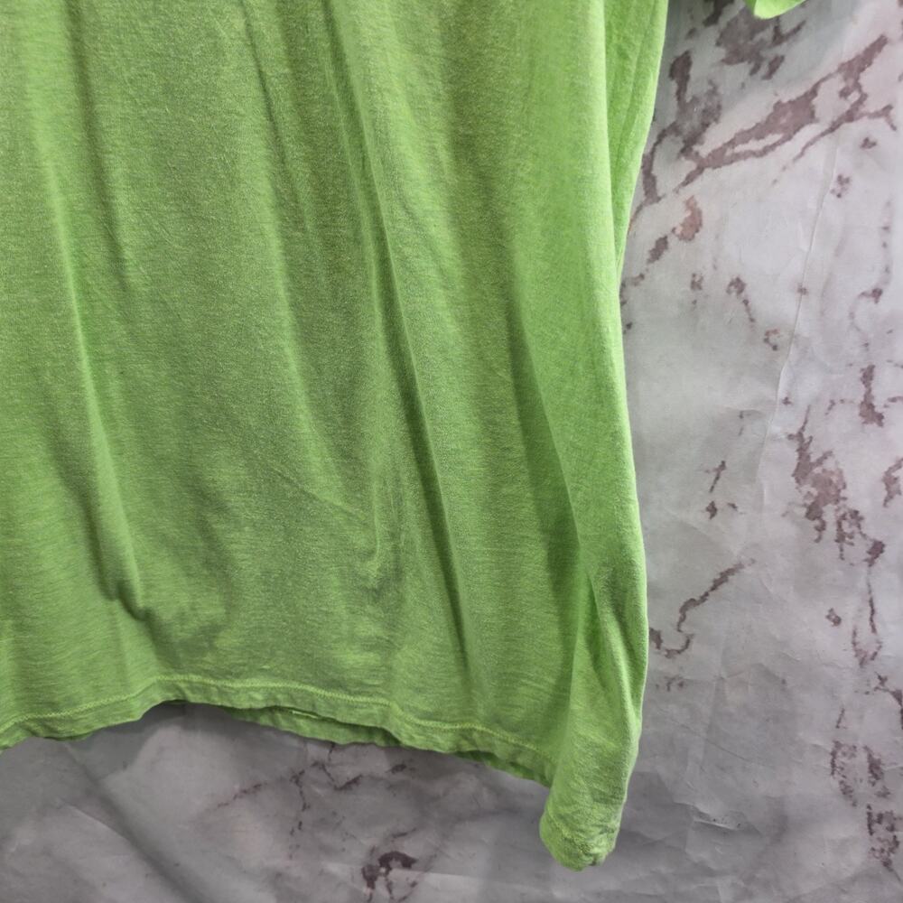 Masters T Shirt Womens Large Green V Short Sleeve Clubhouse Collection Tee - Picture 3 of 9